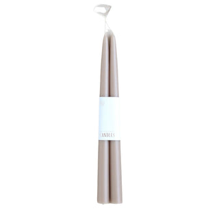 Taper Candle - 12" Greige