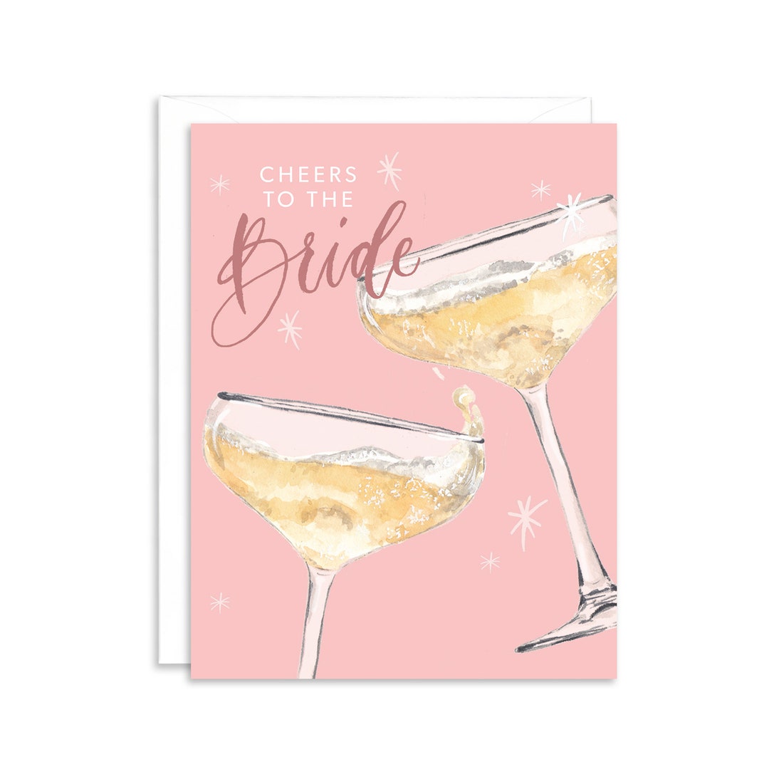 Cheers to The Bride Card