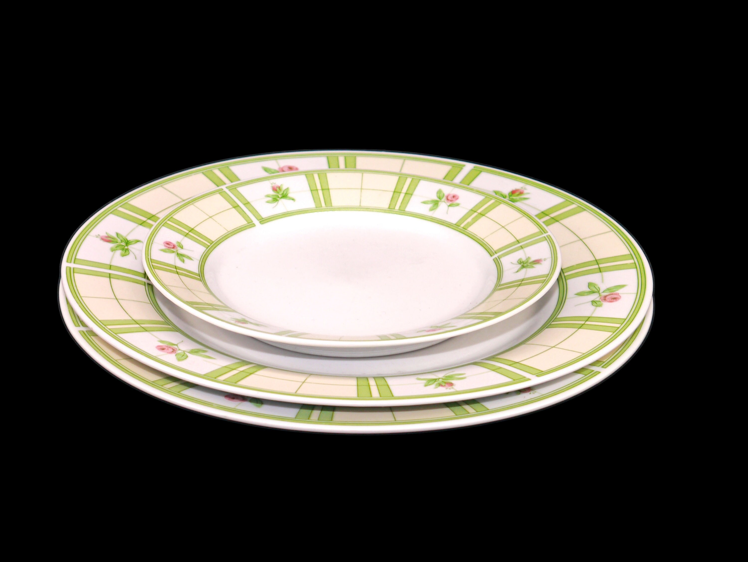 Rose Garden Plates
