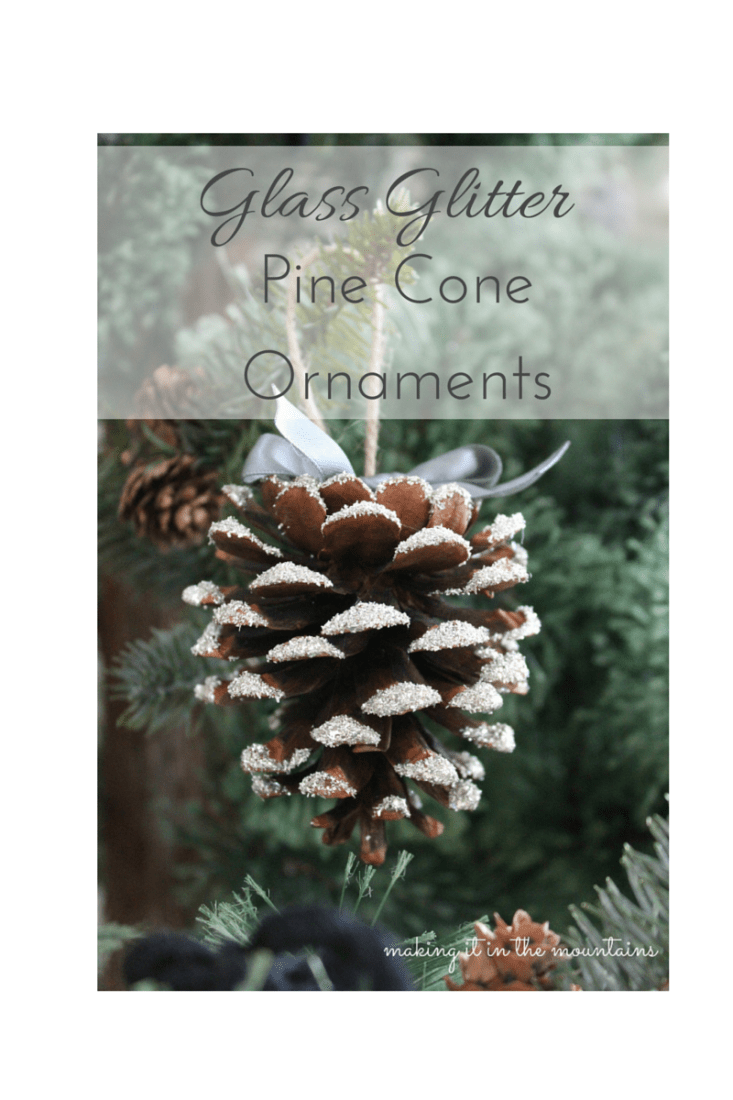 Wilderness Glass Cone Ornament