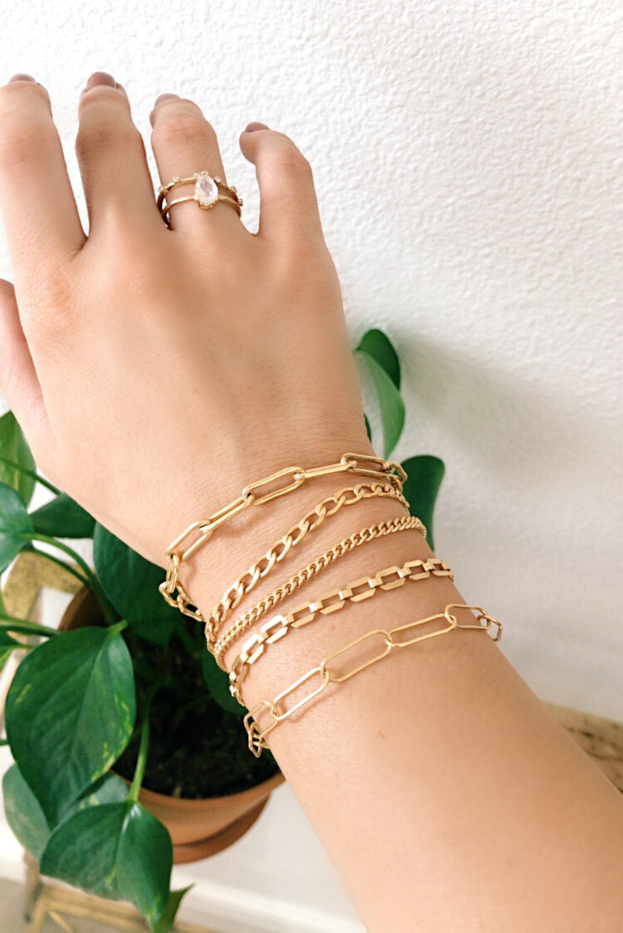 Gold Filled Dapper Chain Bracelet
