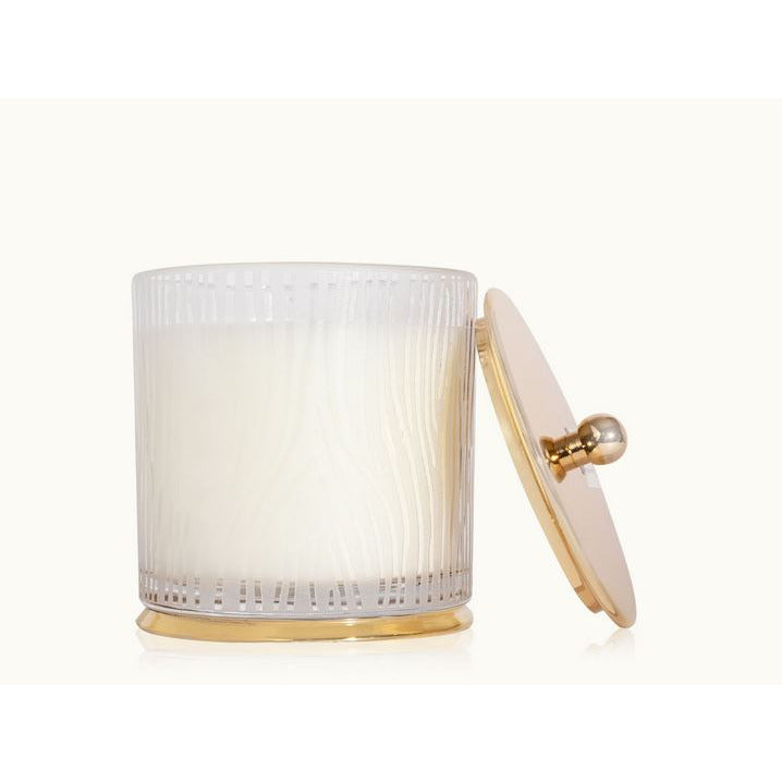 Frasier Fir - Frosted Wood Grain Candle LG