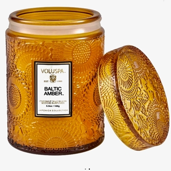 Baltic Amber 5.5oz Small Jar Candle